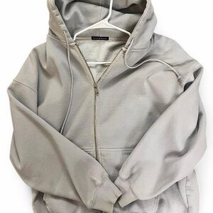 Light Blue Brandy Melville Zip Up